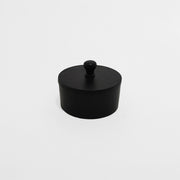 BOITE ΔΟΧΕΙΟ ΑΠΟΘΗΚΕΥΣΗΣ ΜΕ ΚΑΠΑΚΙ 14x14x10cm ΑΛΟΥΜΙΝΙΟ ΜΑΥΡΟ