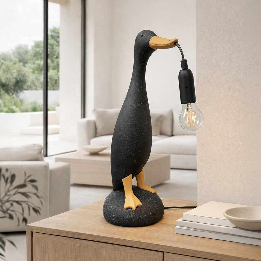 Επιτραπέζιο φωτιστικό Quack 43 εκ. από polyresin