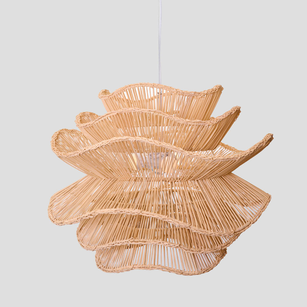 Φωτιστικό οροφής Aurora από rattan