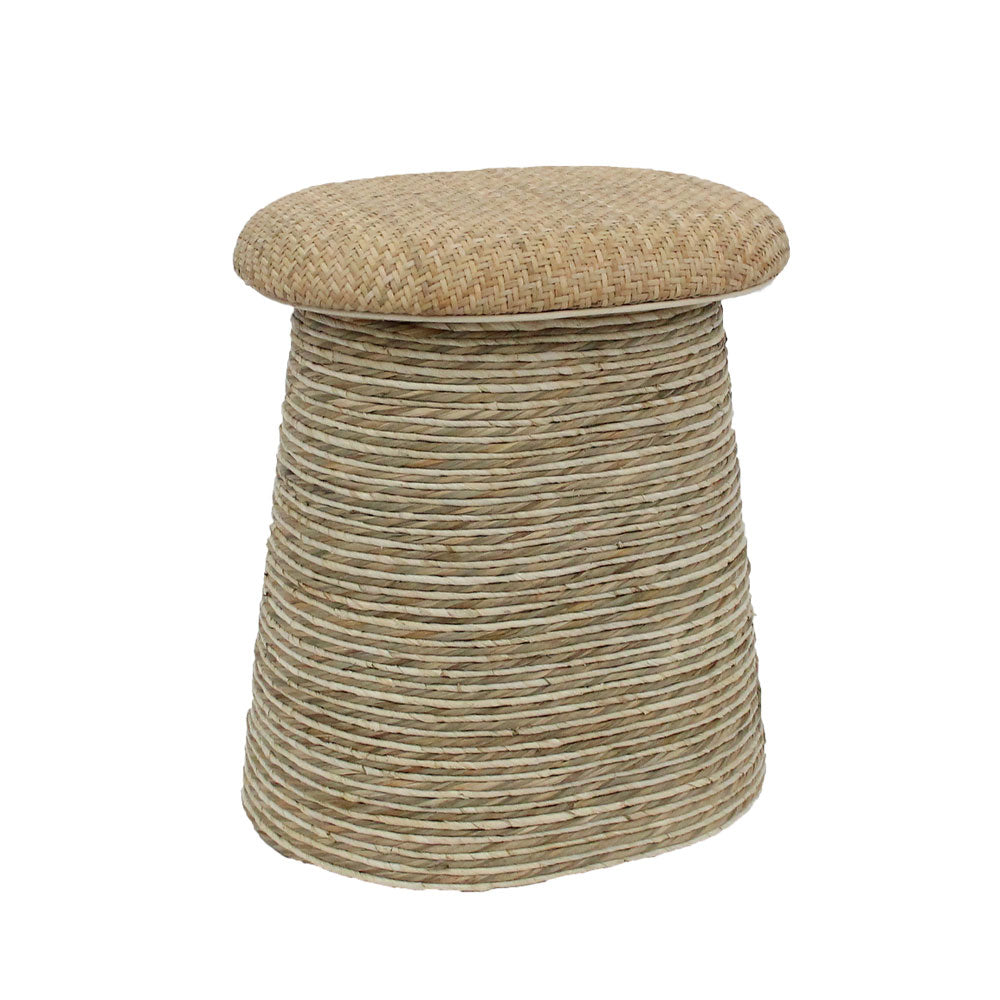 Σκαμπό Sikinos από rattan