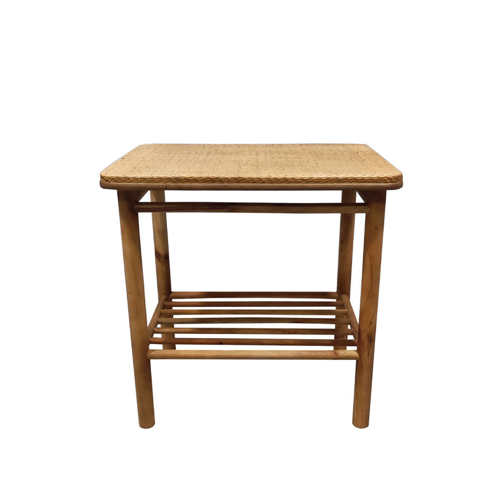 Σκαμπό Kamira από rattan