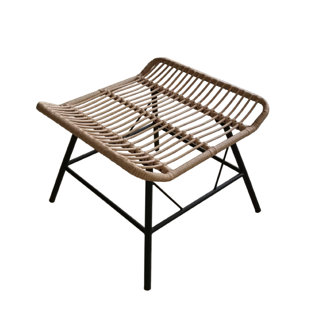 Σκαμπό Butterfly από rattan