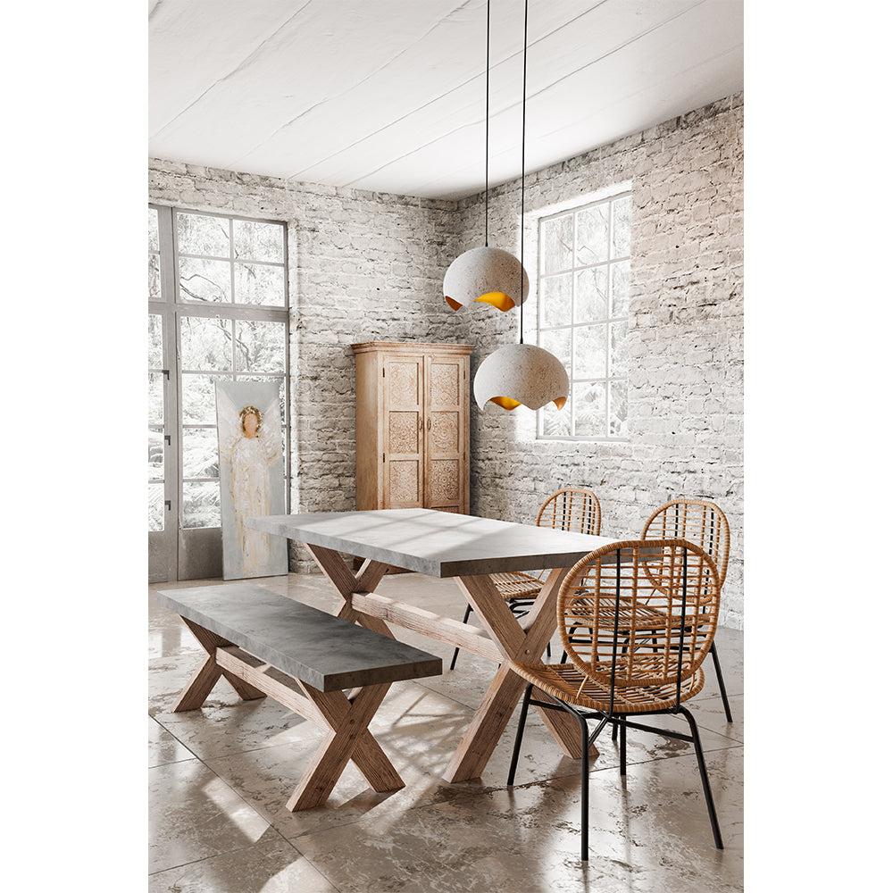 Καρέκλα κήπου Forest από rattan