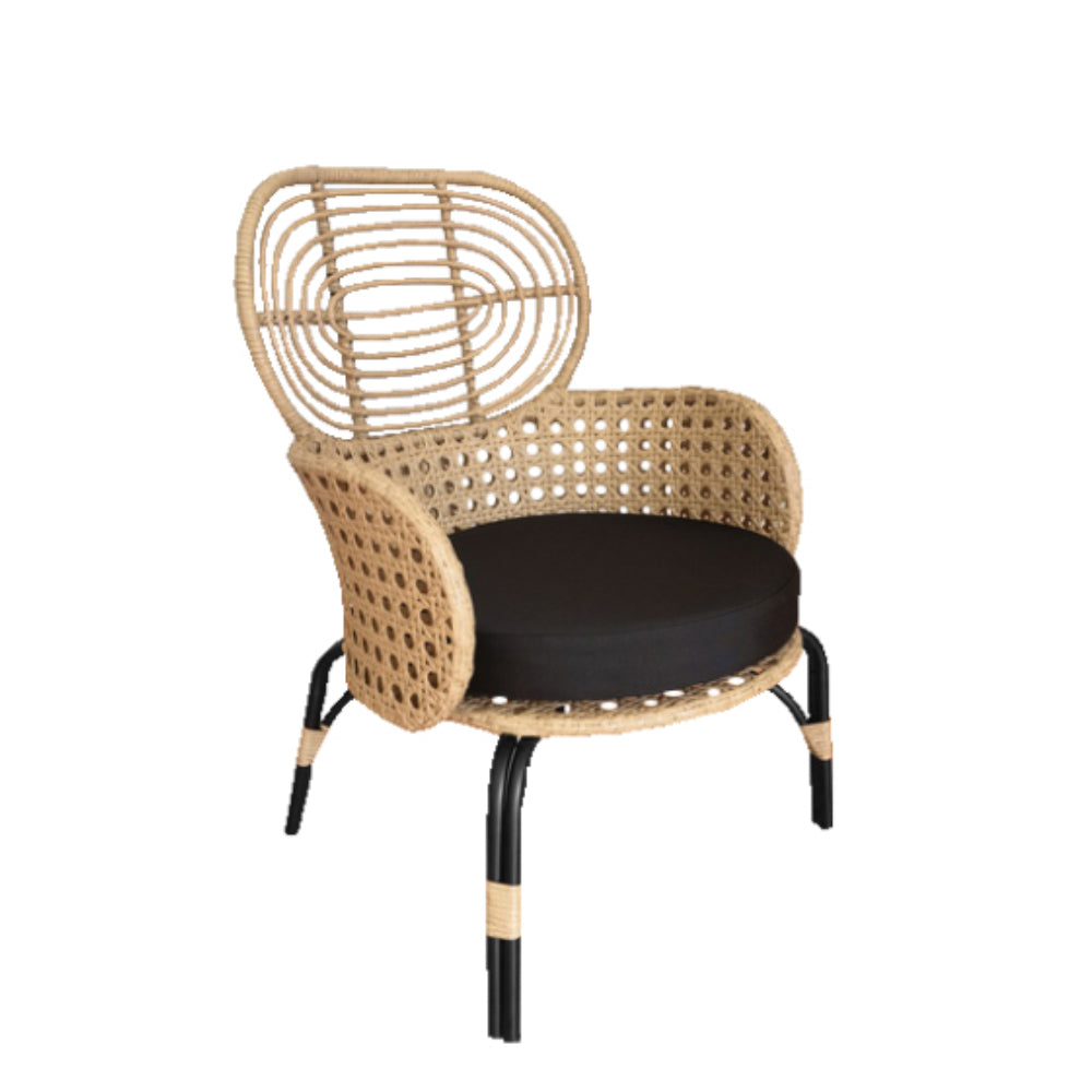 Πολυθρόνα κήπου Loom από rattan