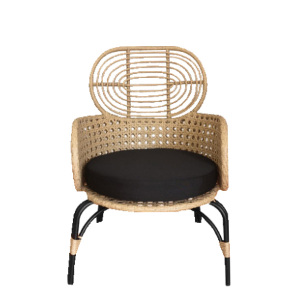 Πολυθρόνα κήπου Loom από rattan