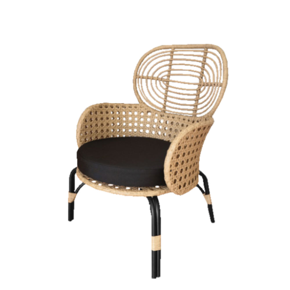 Πολυθρόνα κήπου Loom από rattan