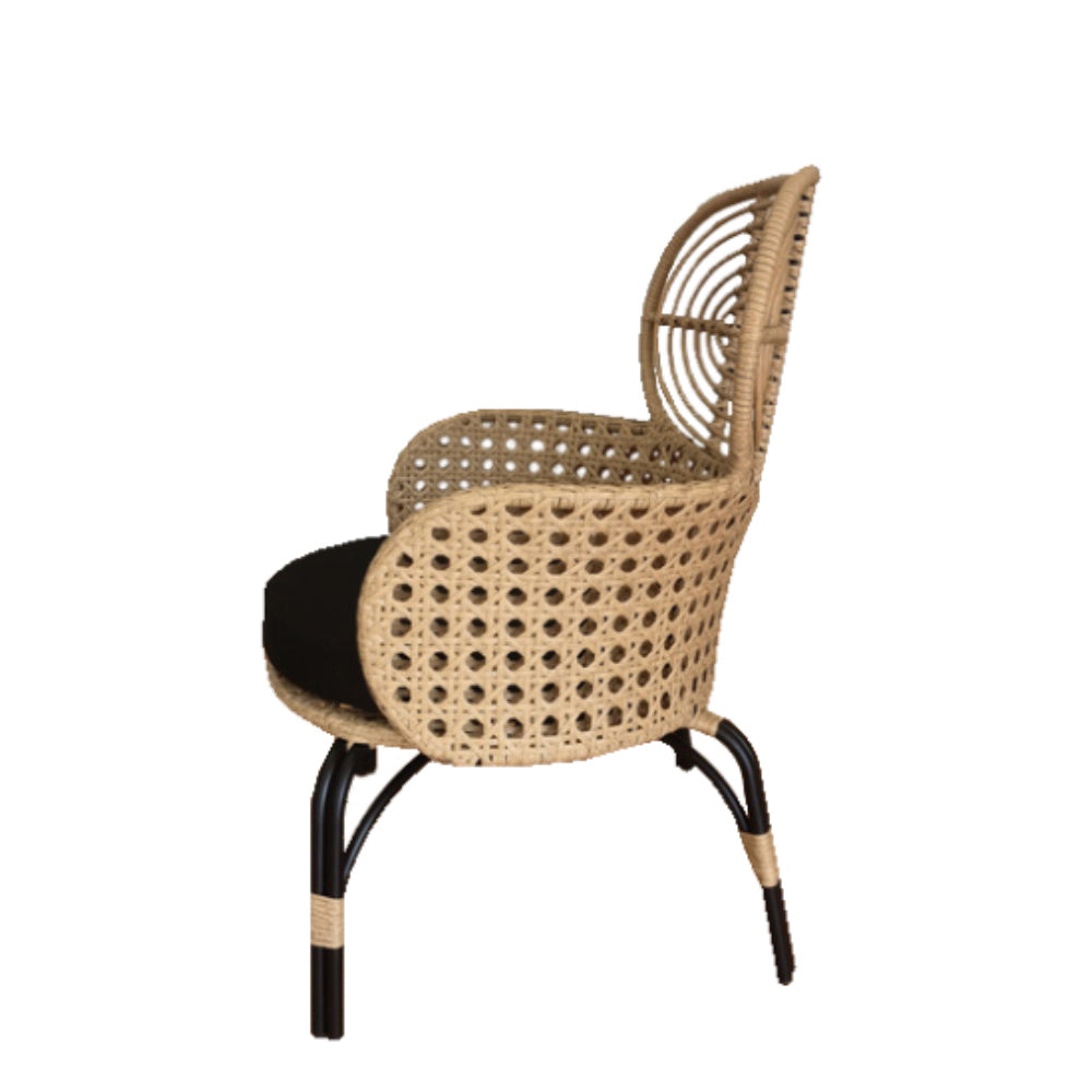 Πολυθρόνα κήπου Loom από rattan