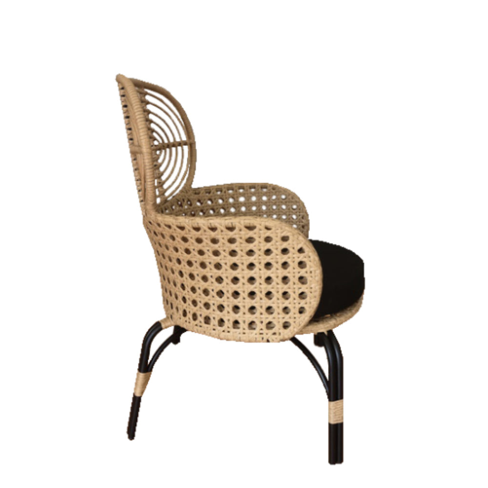 Πολυθρόνα κήπου Loom από rattan