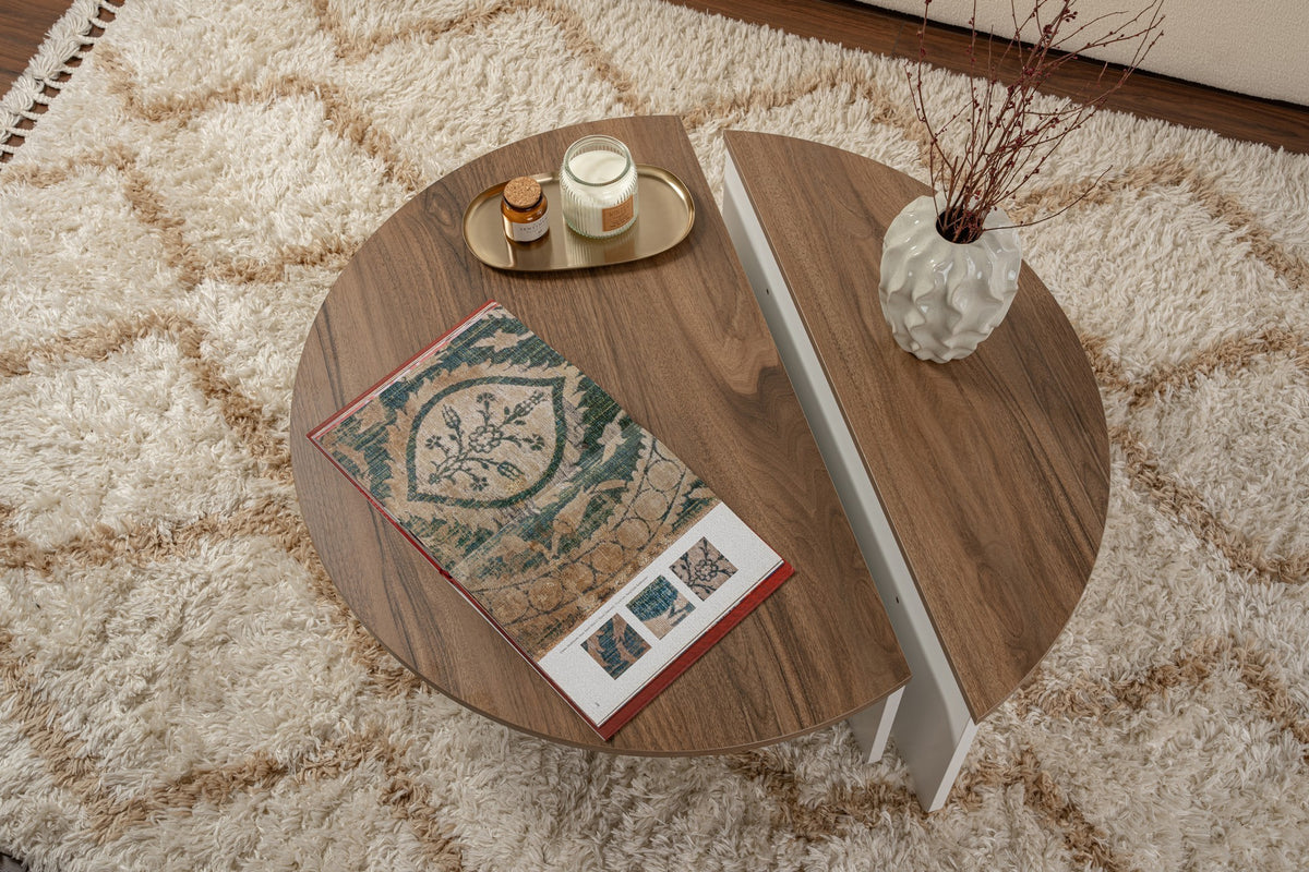 Orion - Venezia Walnut, White