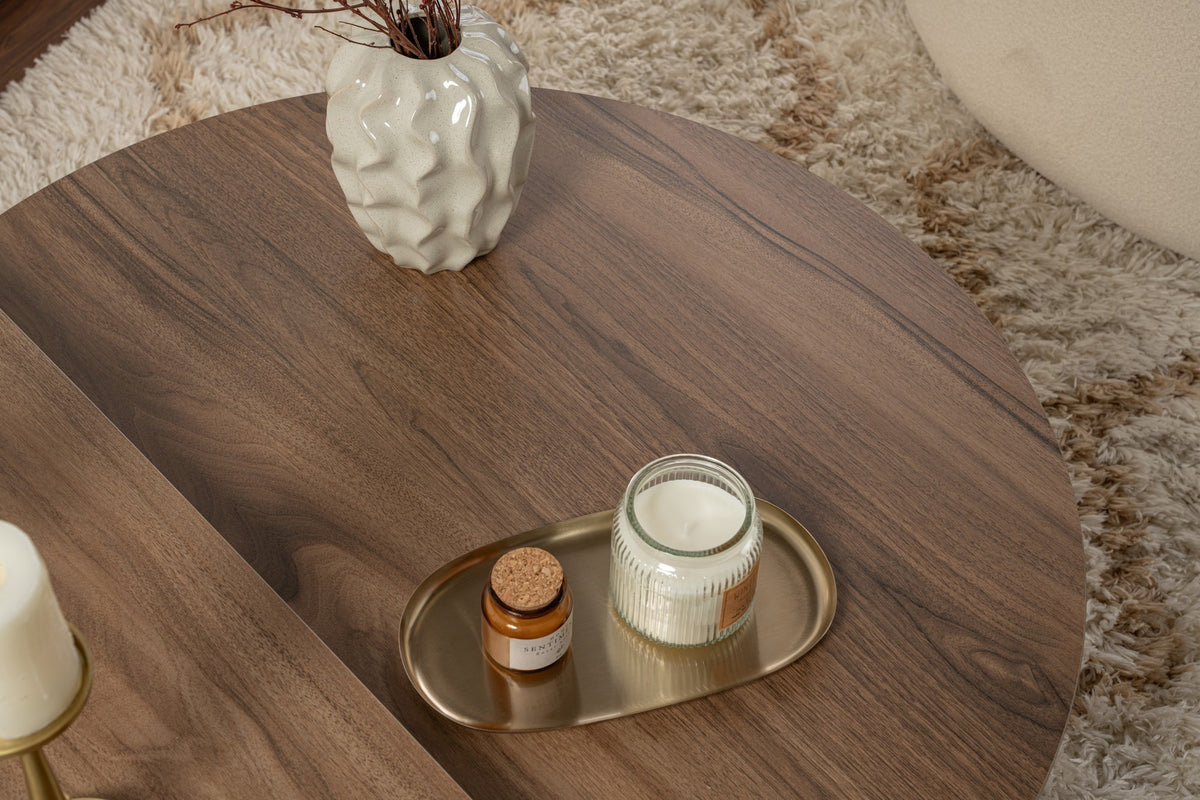 Orion - Venezia Walnut, White