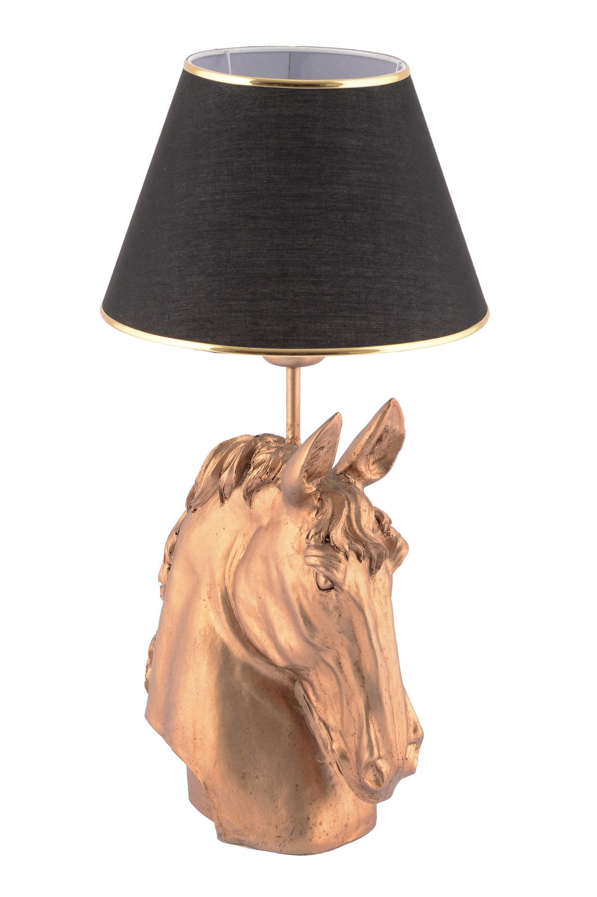Horse - Black, Gold