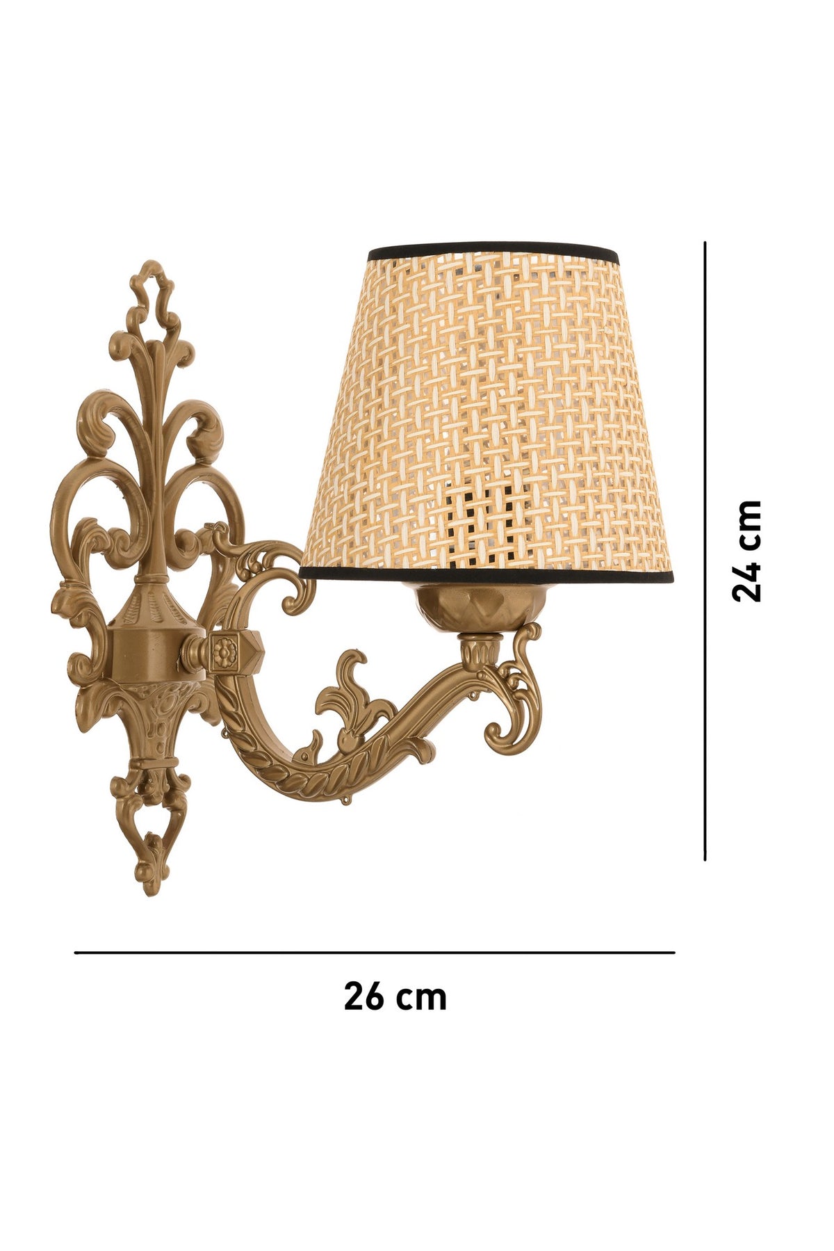 Claire Coral - Natural, Gold