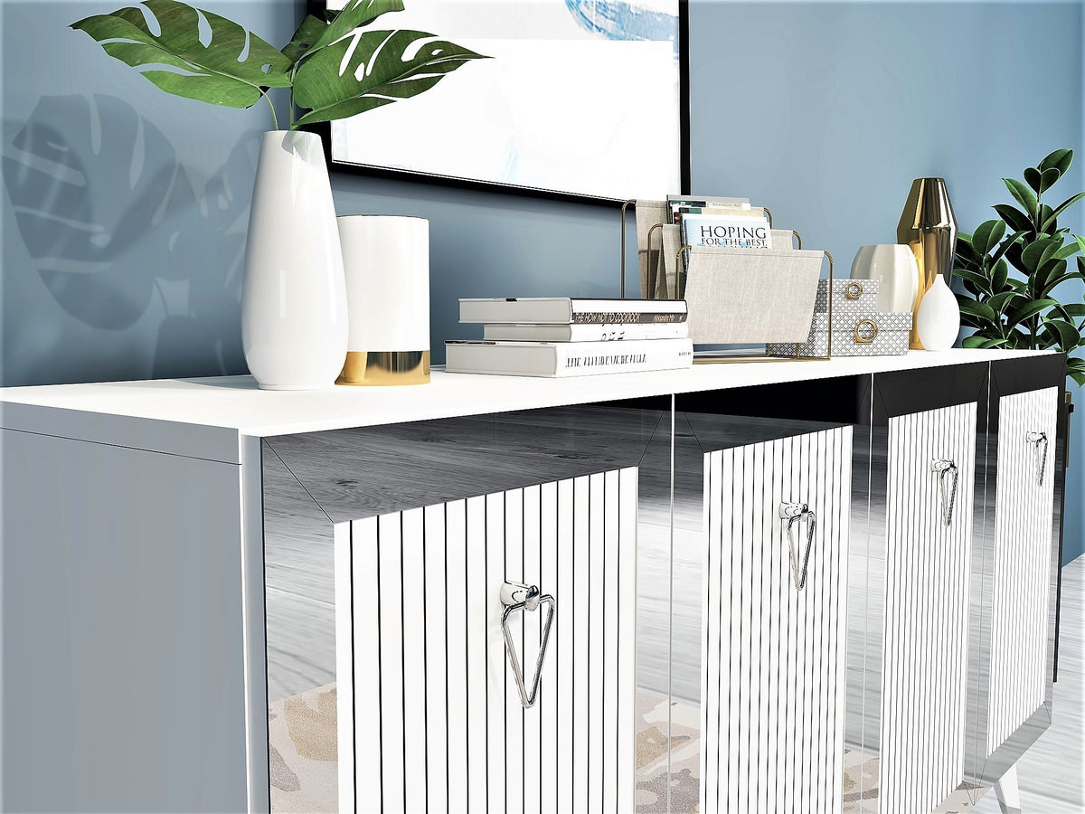 Bare - White, Silver