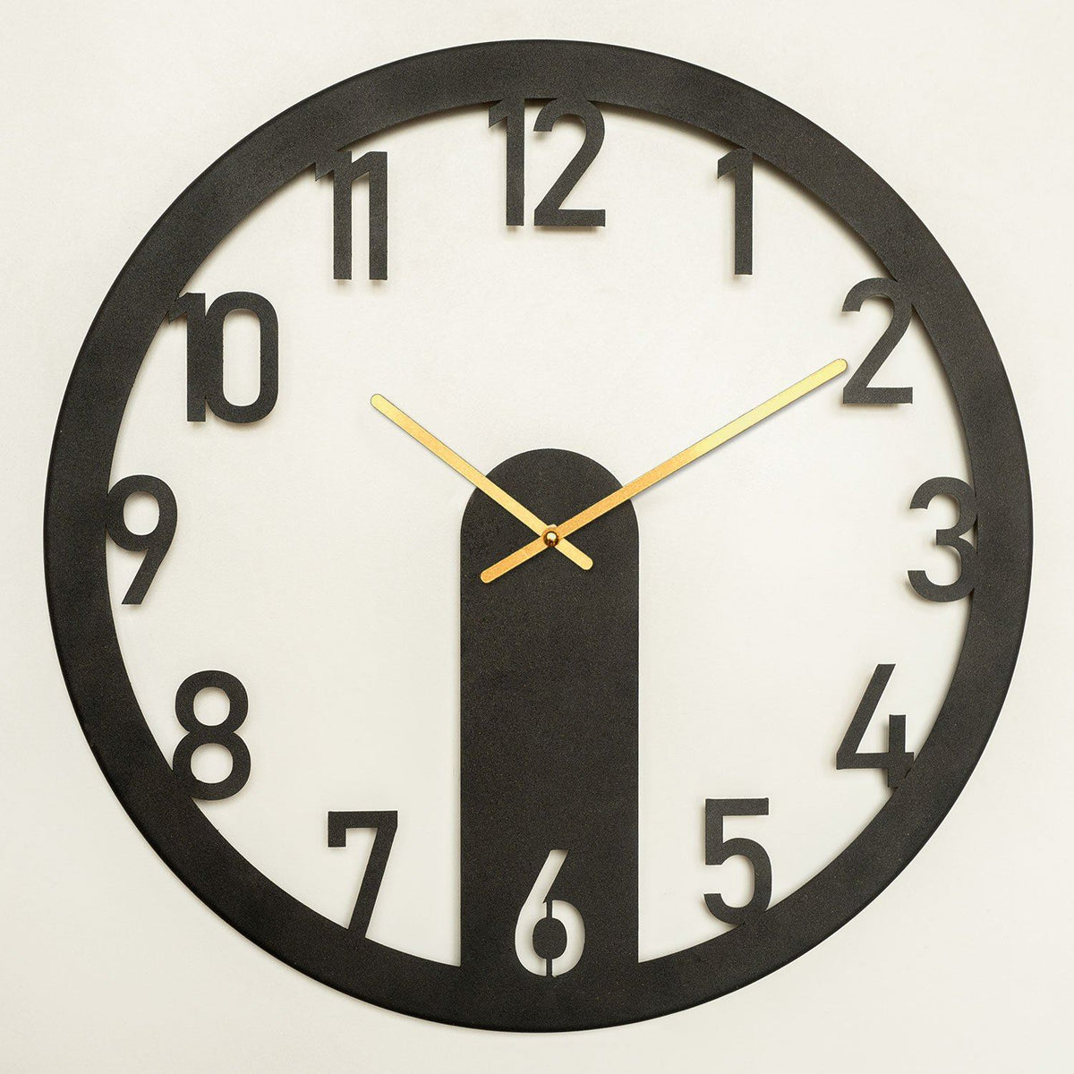 Mood Metal Wall Clock - APS114 - Black