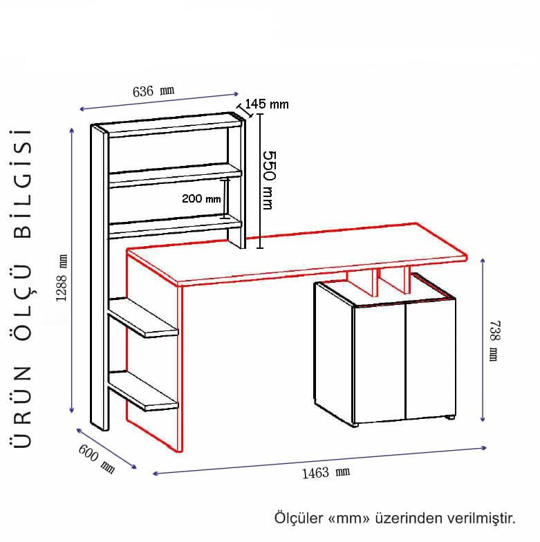 Γραφείο Tsepelovo 146 εκ.