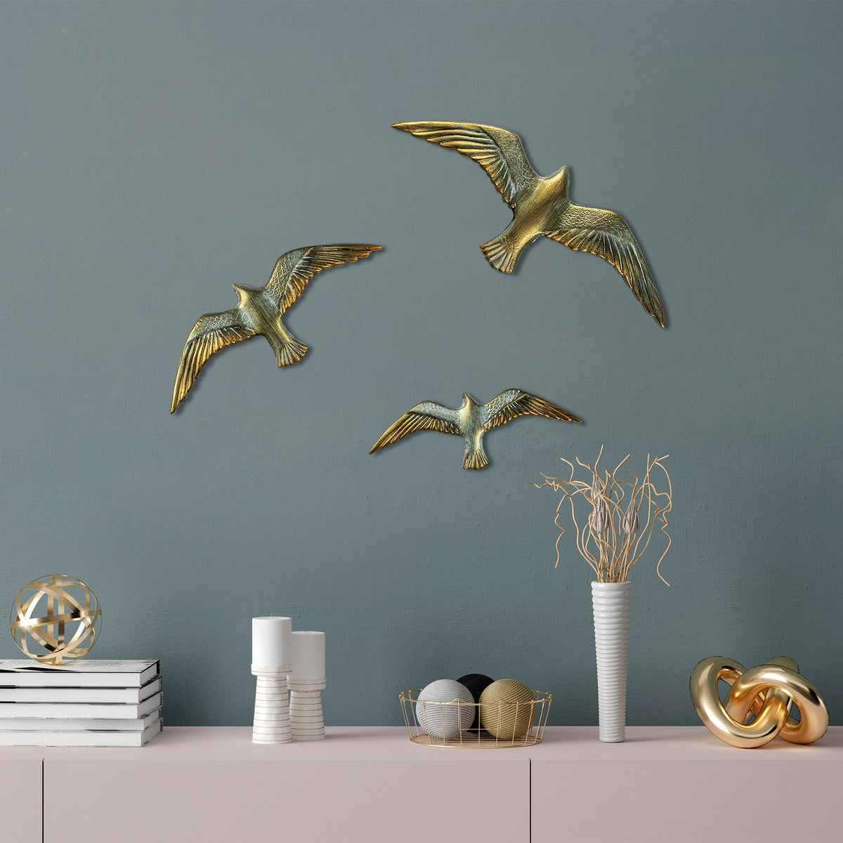 Flying Seagulls - 1
