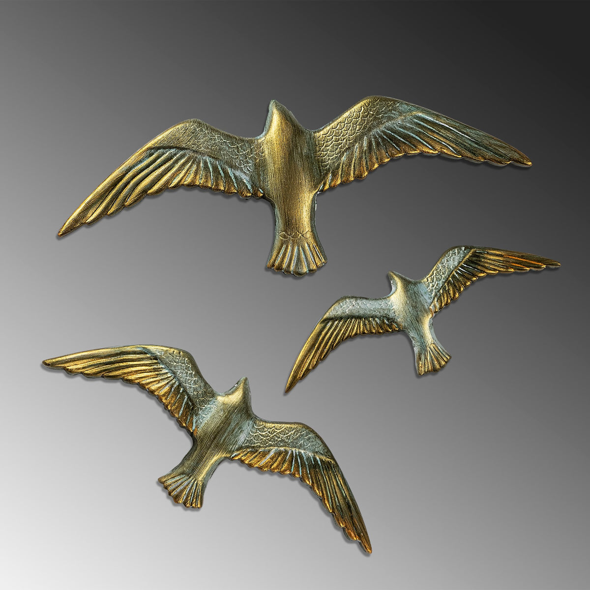 Flying Seagulls - 1
