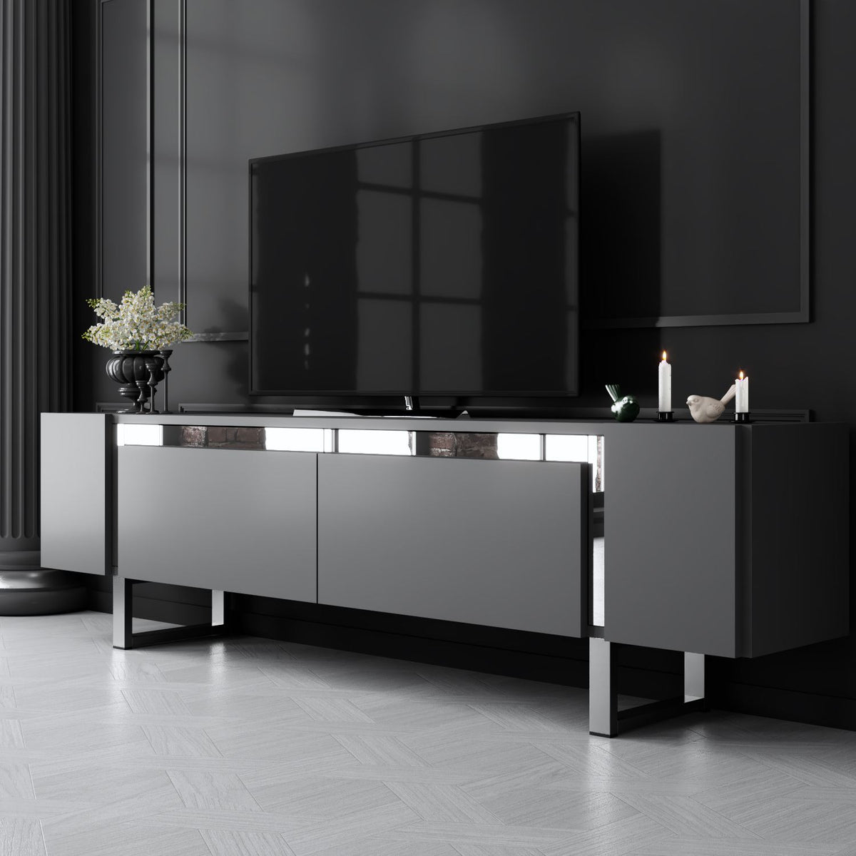 Yildiz - Anthracite, Silver
