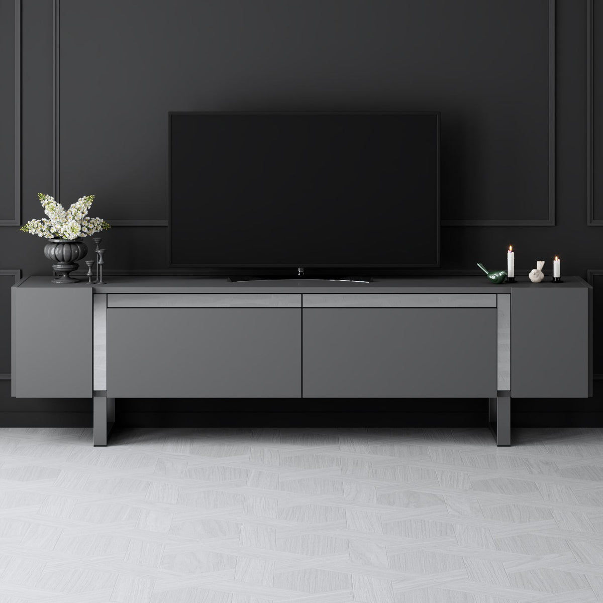 Yildiz - Anthracite, Silver