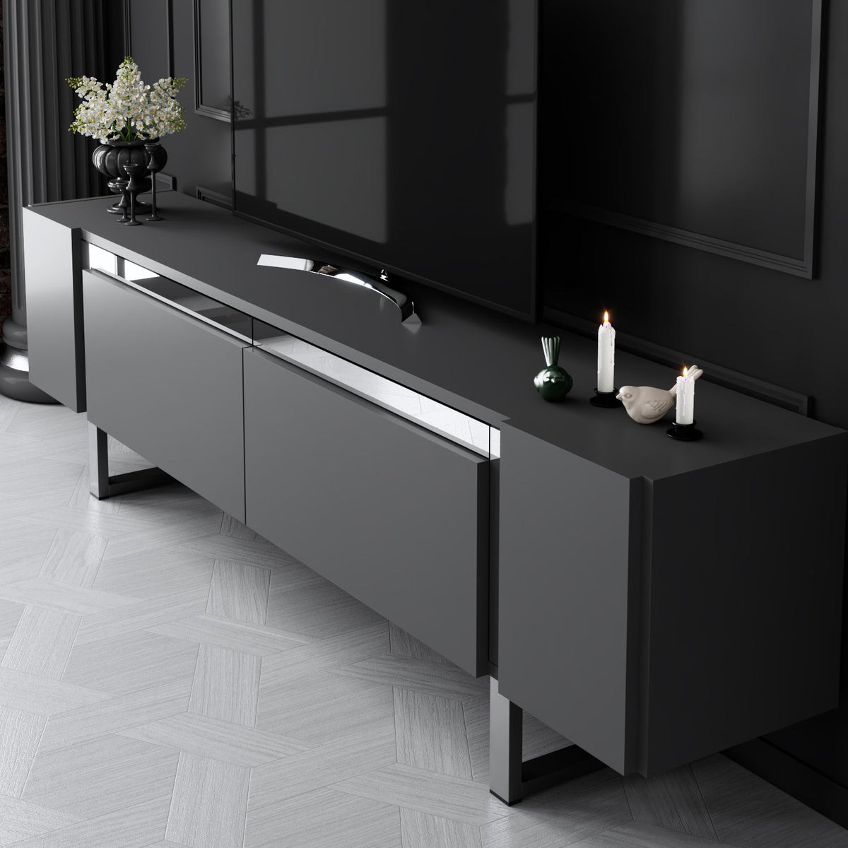 Yildiz - Anthracite, Silver