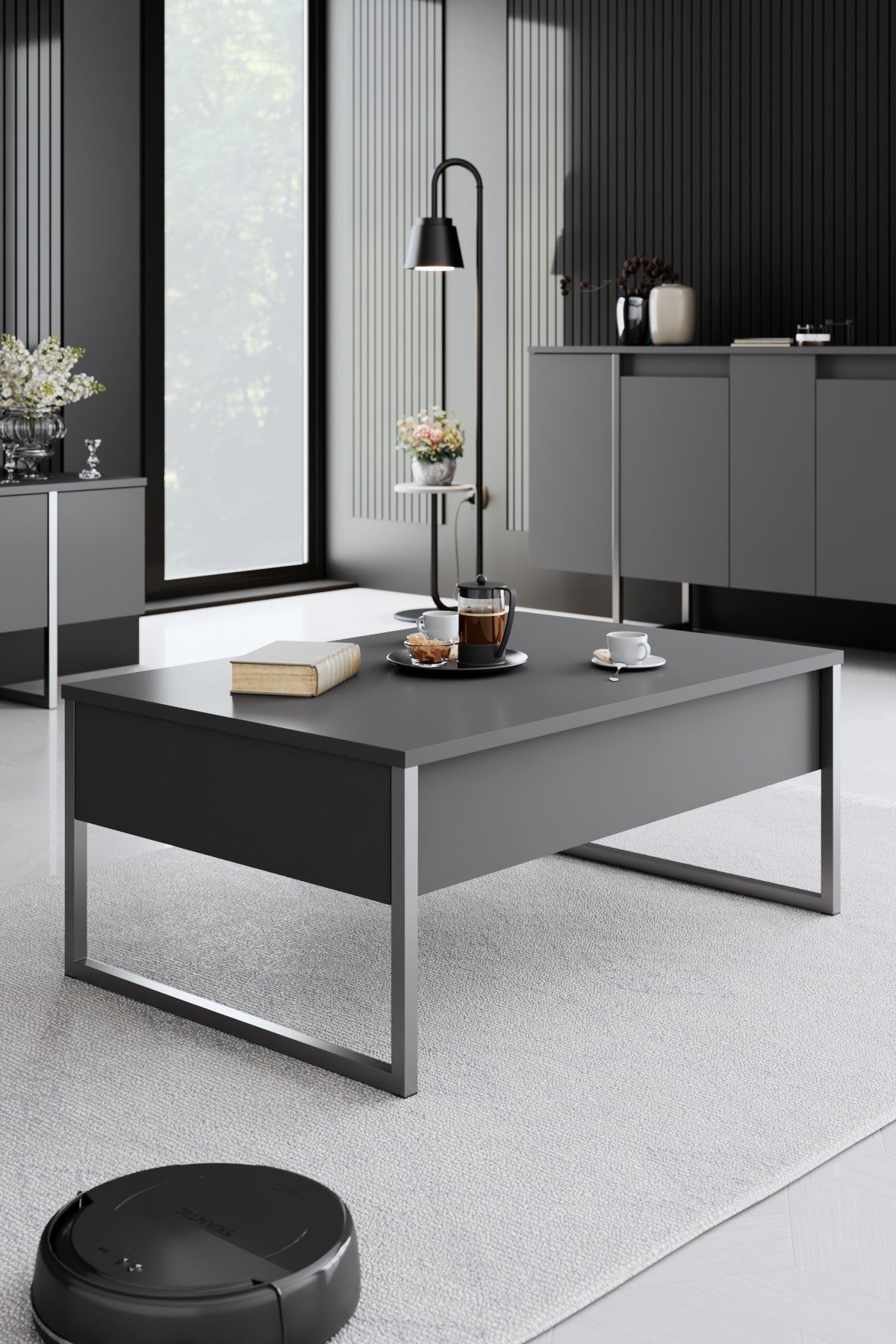 Luxe - Anthracite, Silver